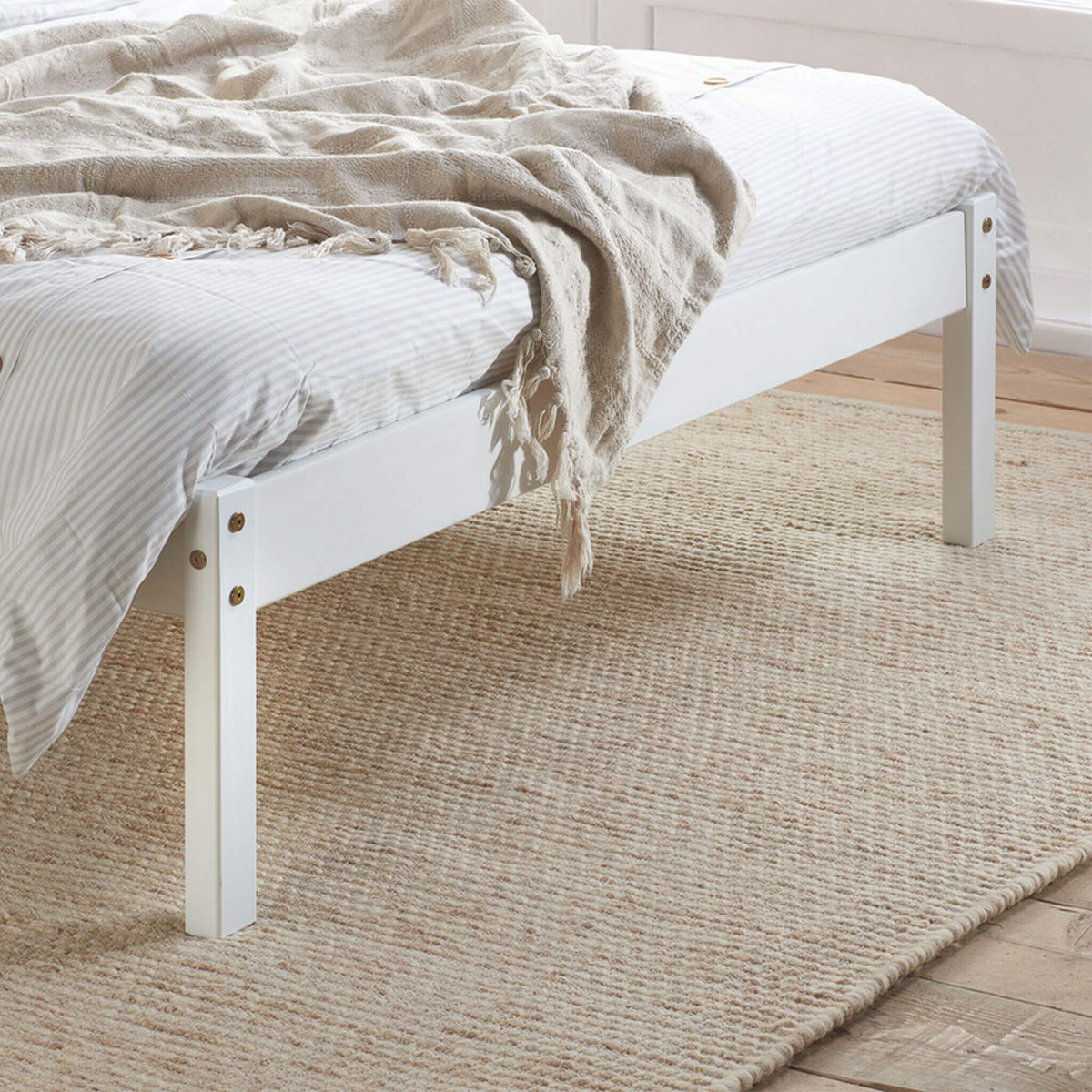 denver bed white footend