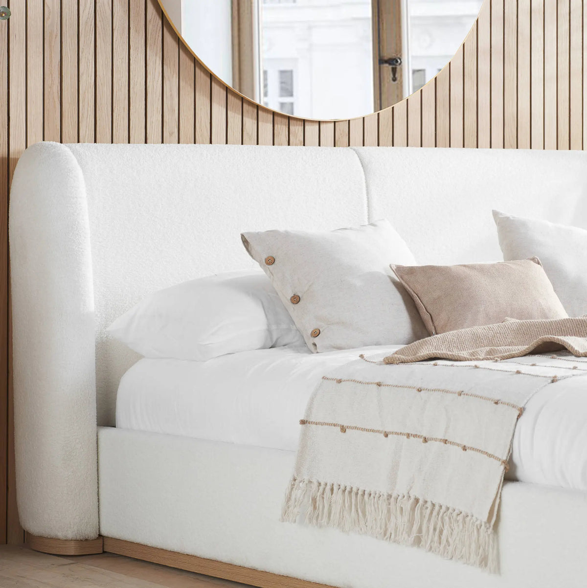 Eden Boucle Bed