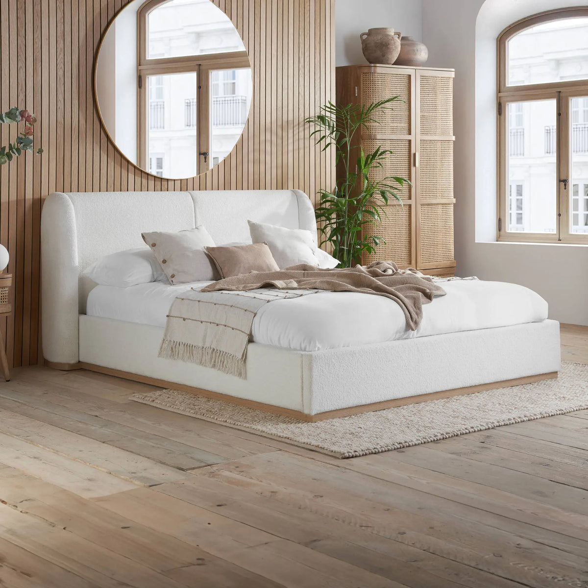 Eden Boucle Bed