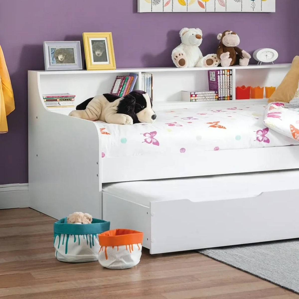 Ellie White Wooden Underbed