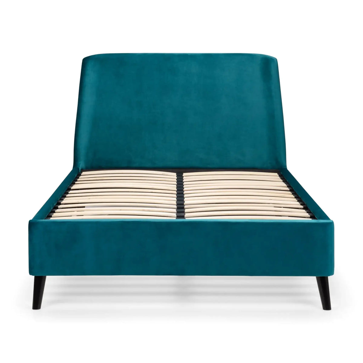 Frida Curved Velvet Bed