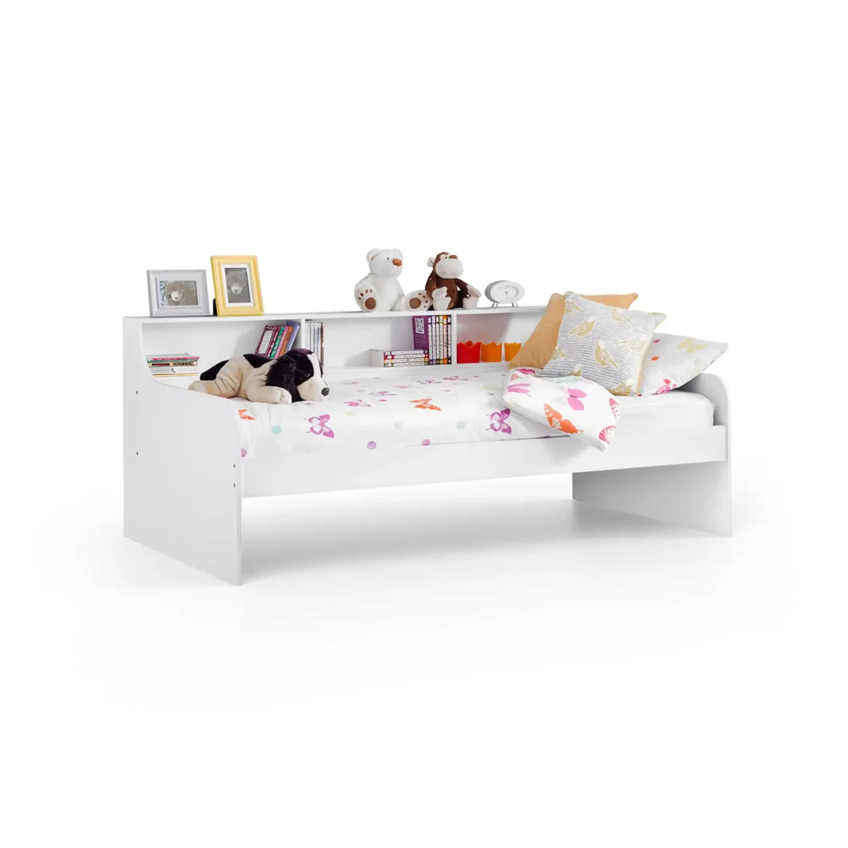 Grace White Wooden Guest Bed