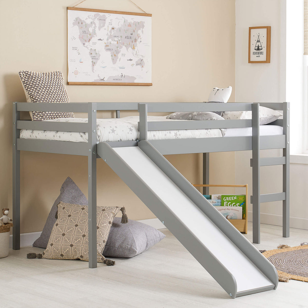Frankie Midi Sleeper With Slide Grey