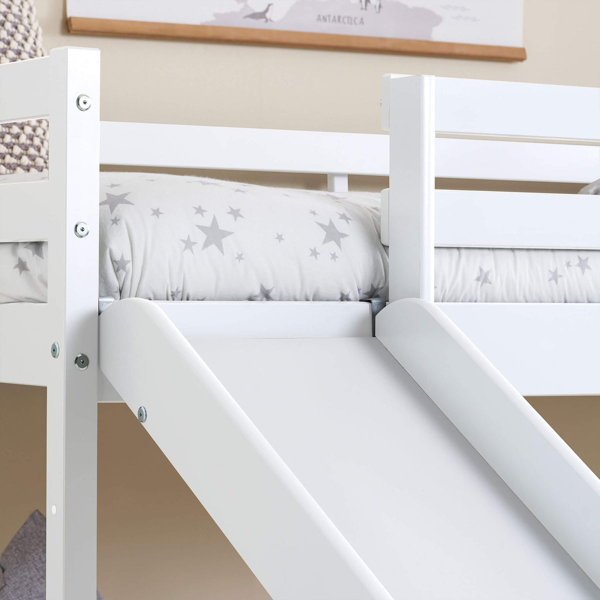 Frankie Midi Sleeper With Slide White