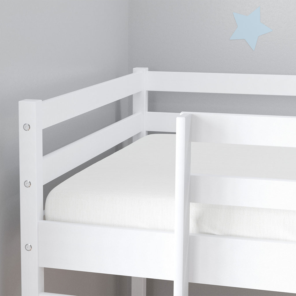 Frankie Midi Sleeper Slide White Ladder Top