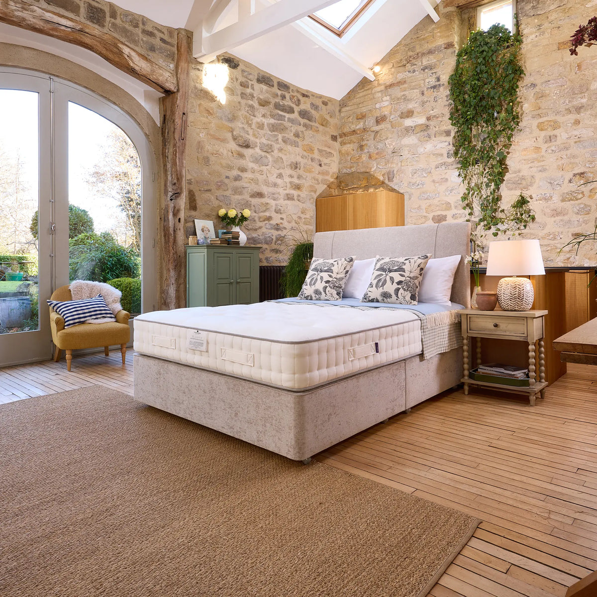 Harrison Spinks Silver 6,500 Firm Mattress