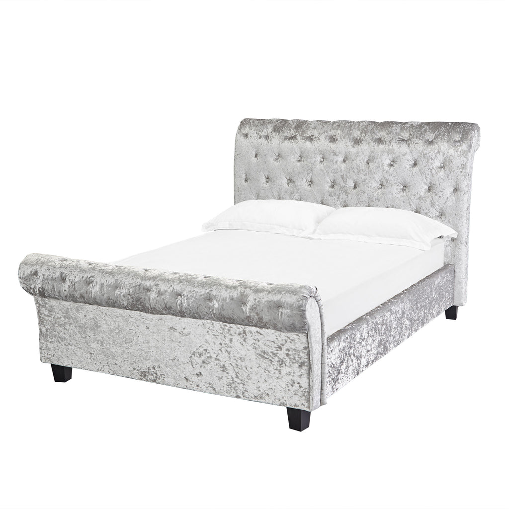 Isabella bed silver