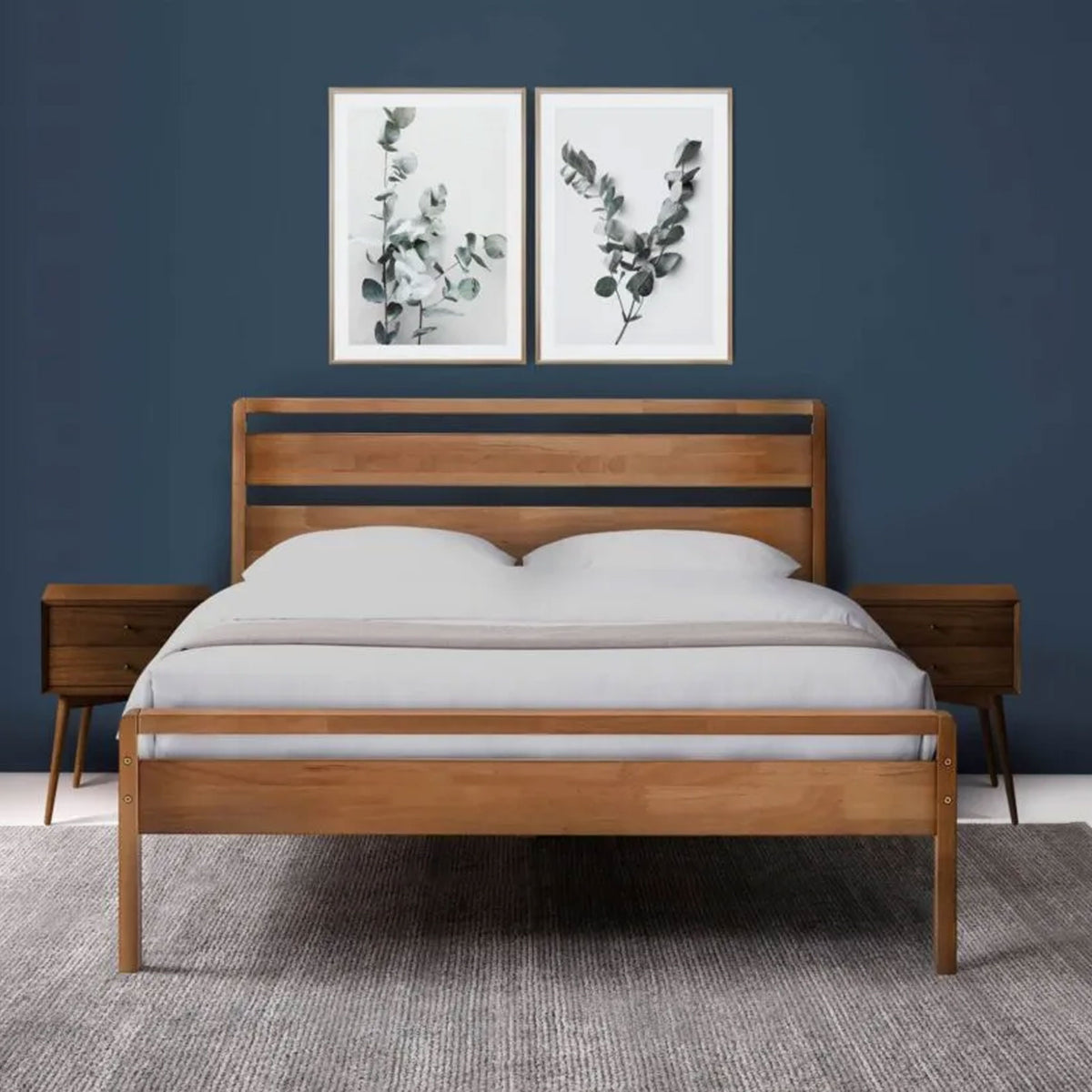 Skandi Wooden Bed
