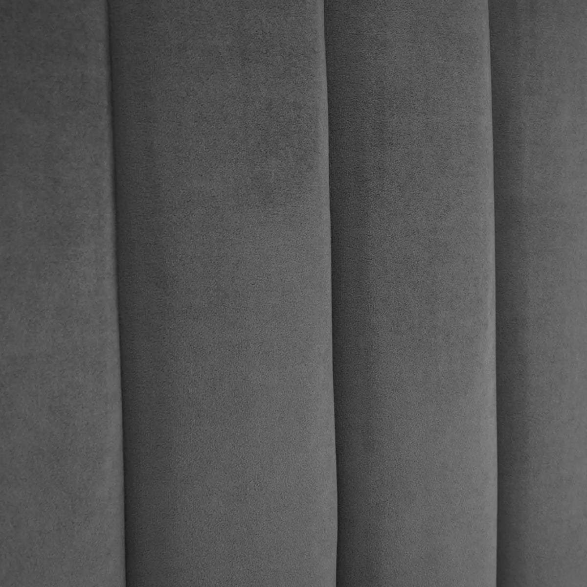 Langham Grey Velvet Ottoman Bed