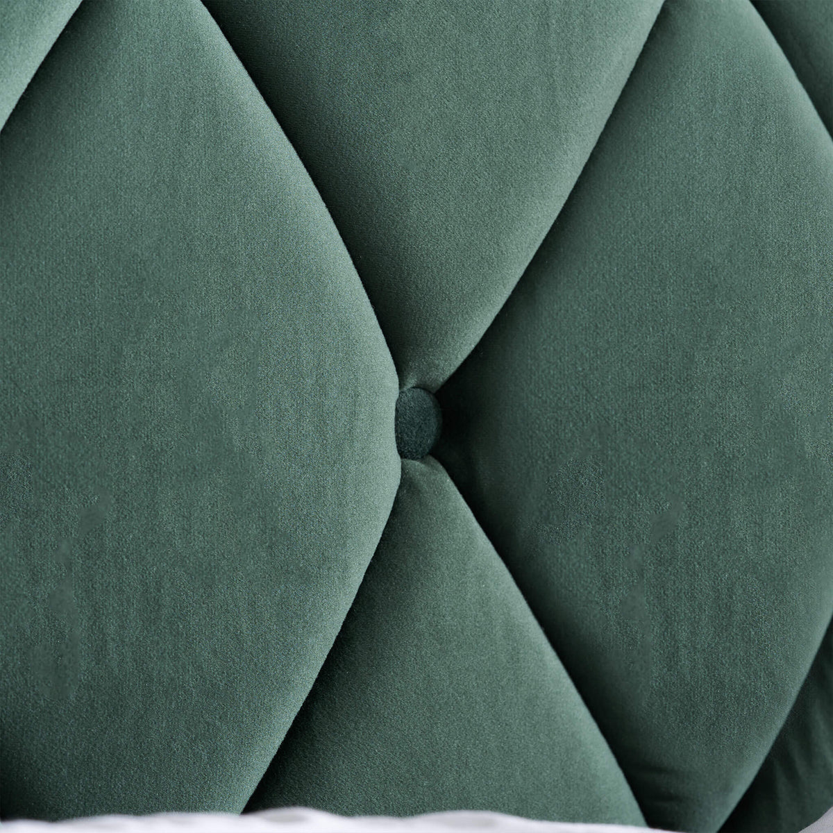 Loxley Fabric Bed Green