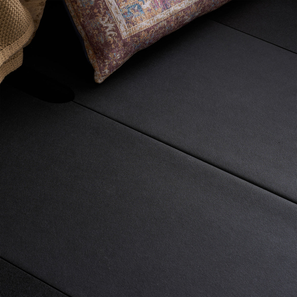 Loxley Ottoman Fabric Bed Green