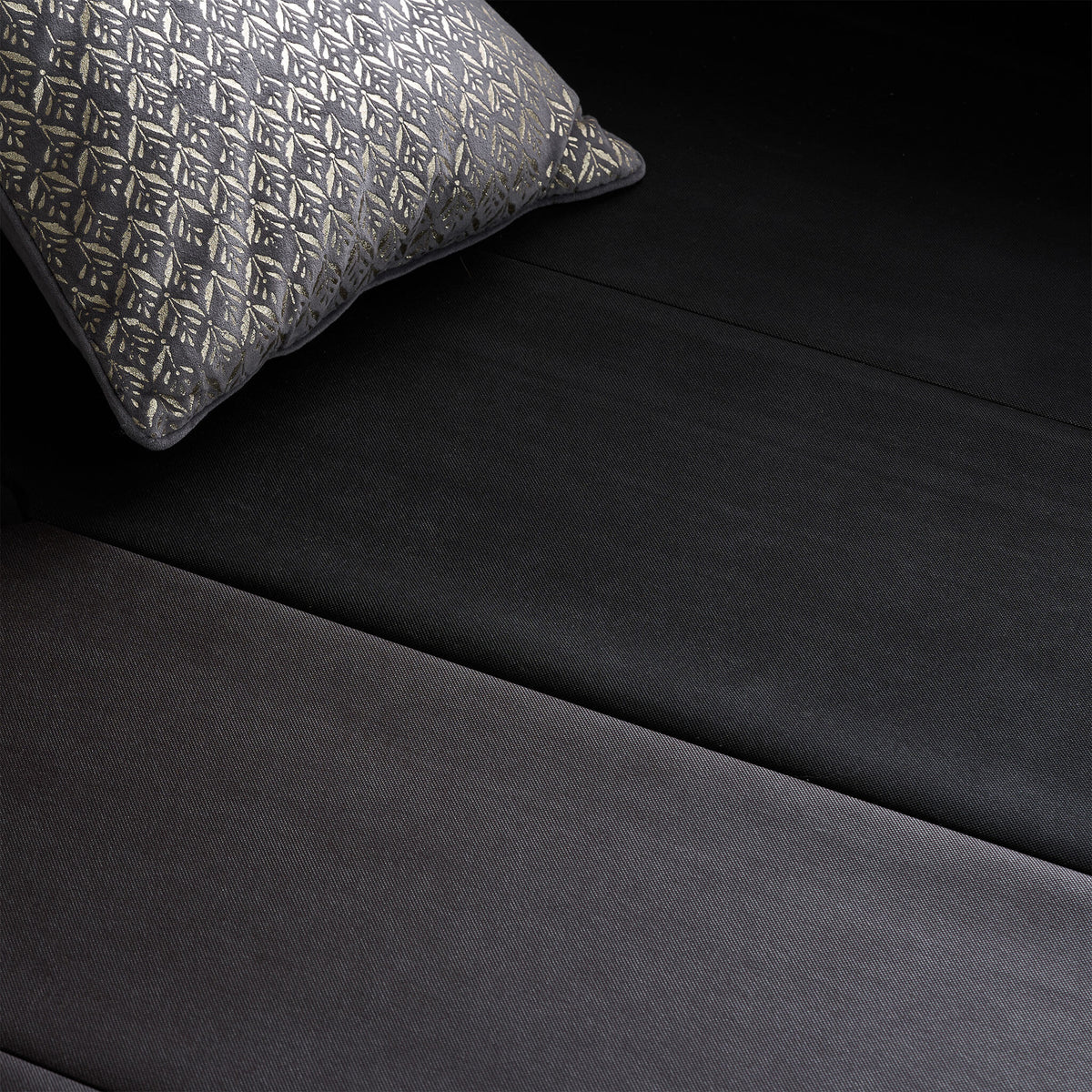 Loxley Ottoman Fabric Bed Grey
