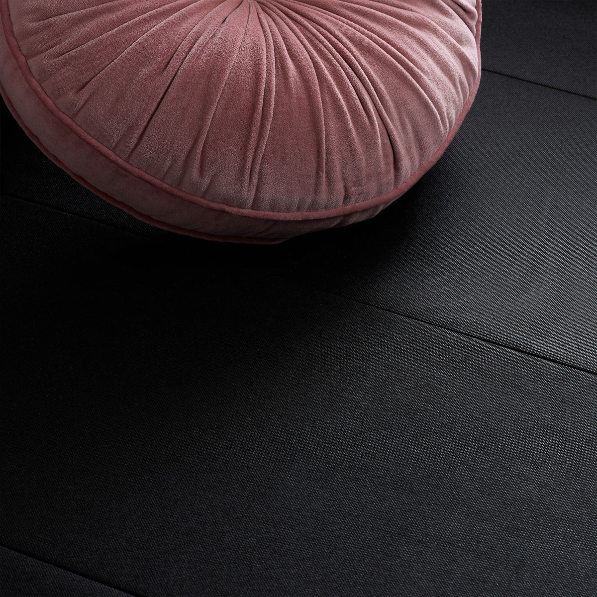 Loxley Ottoman Fabric Bed Blue