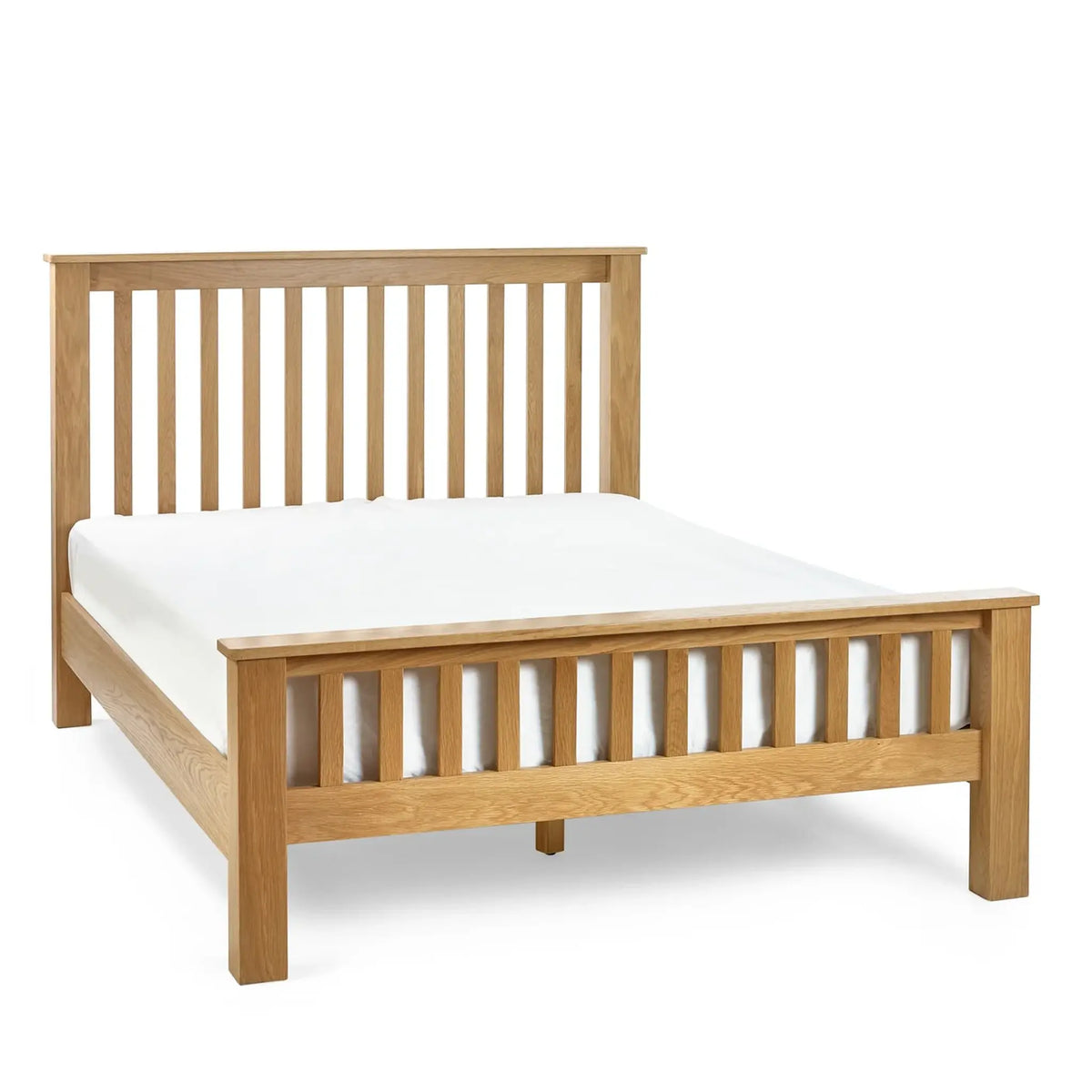 Mallory Oak High Footend Bed