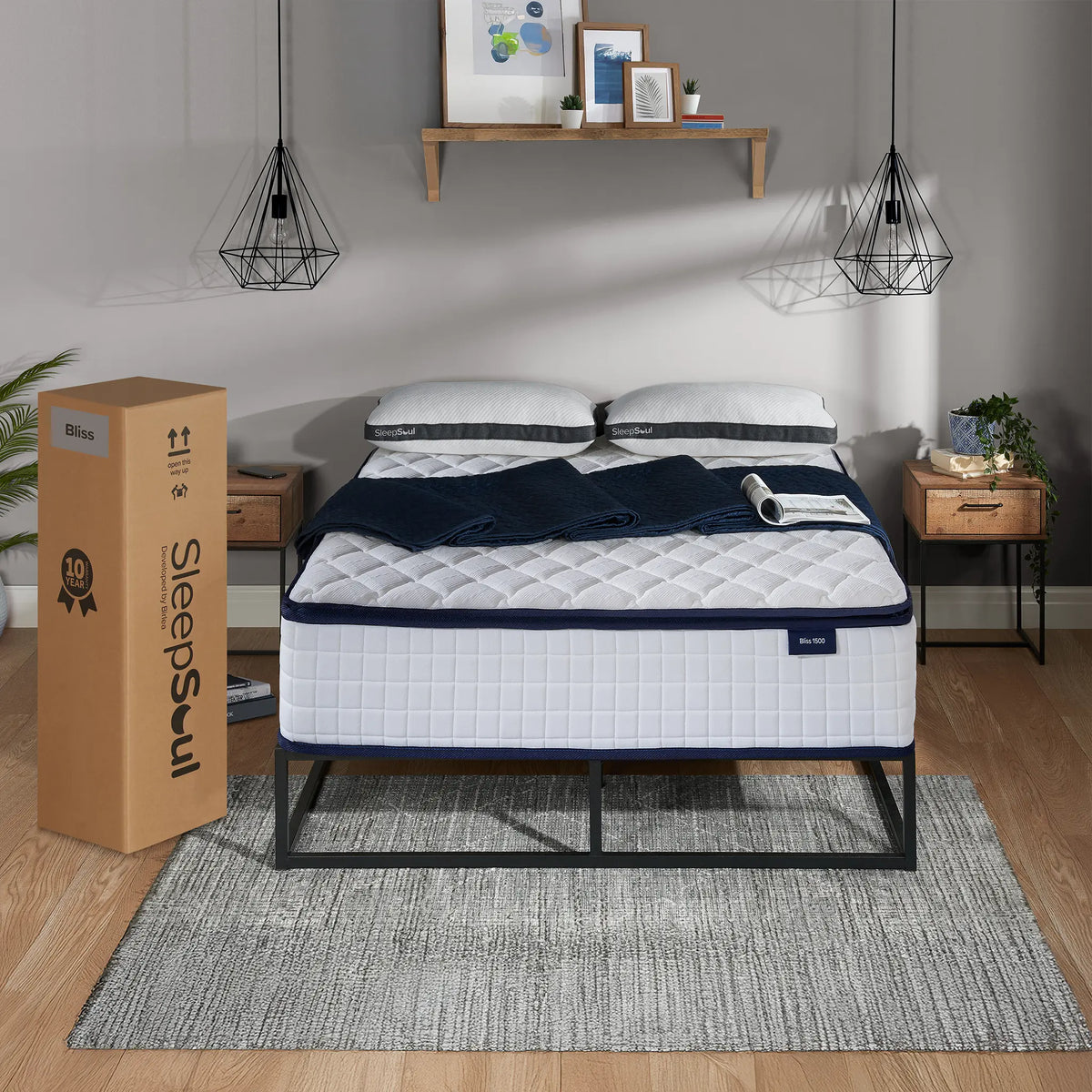 SleepSoul Bliss 1500 Pocket Mattress