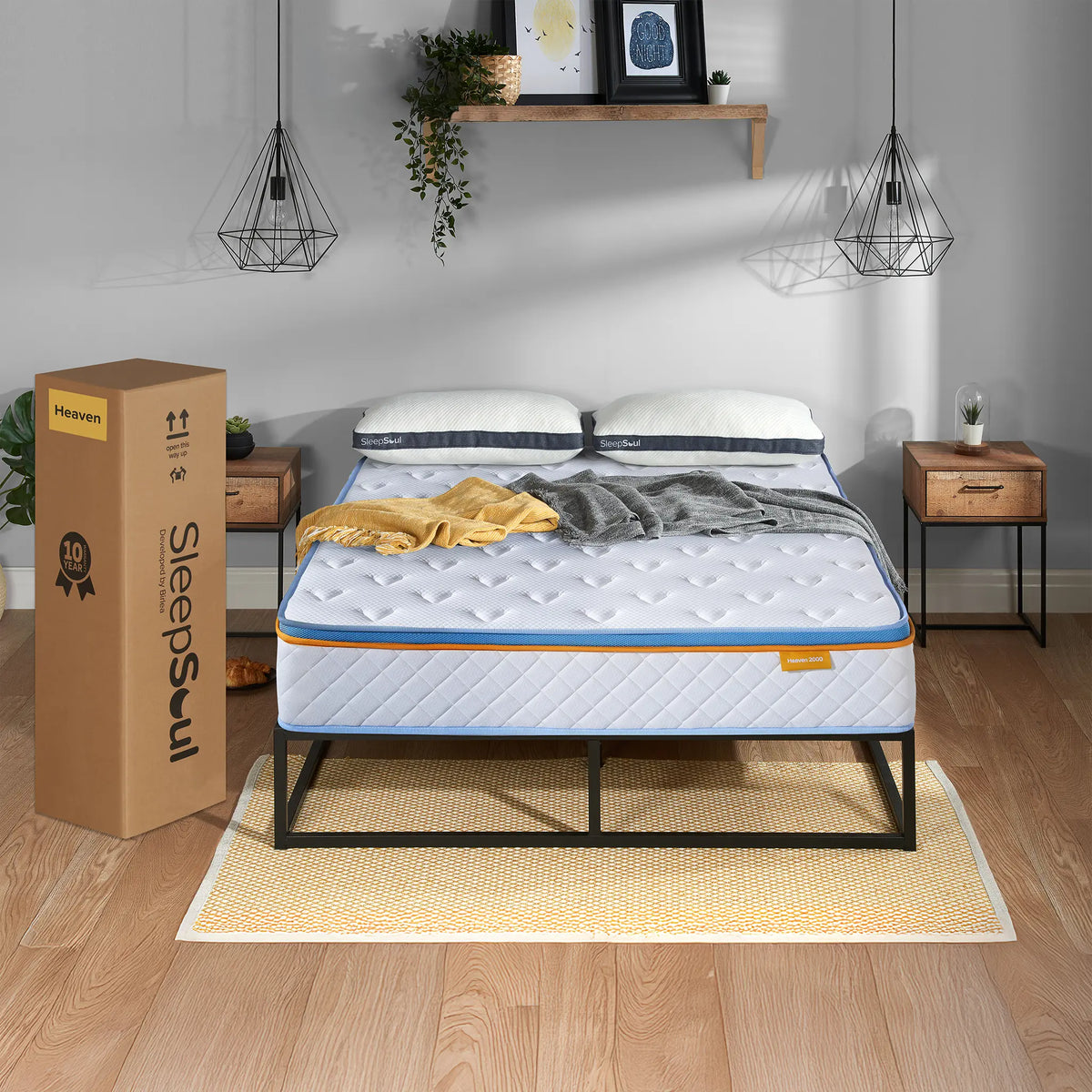 Heaven 2000 Pocket Mattress