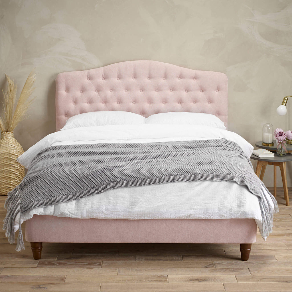 Sorrento Pink Bed Front