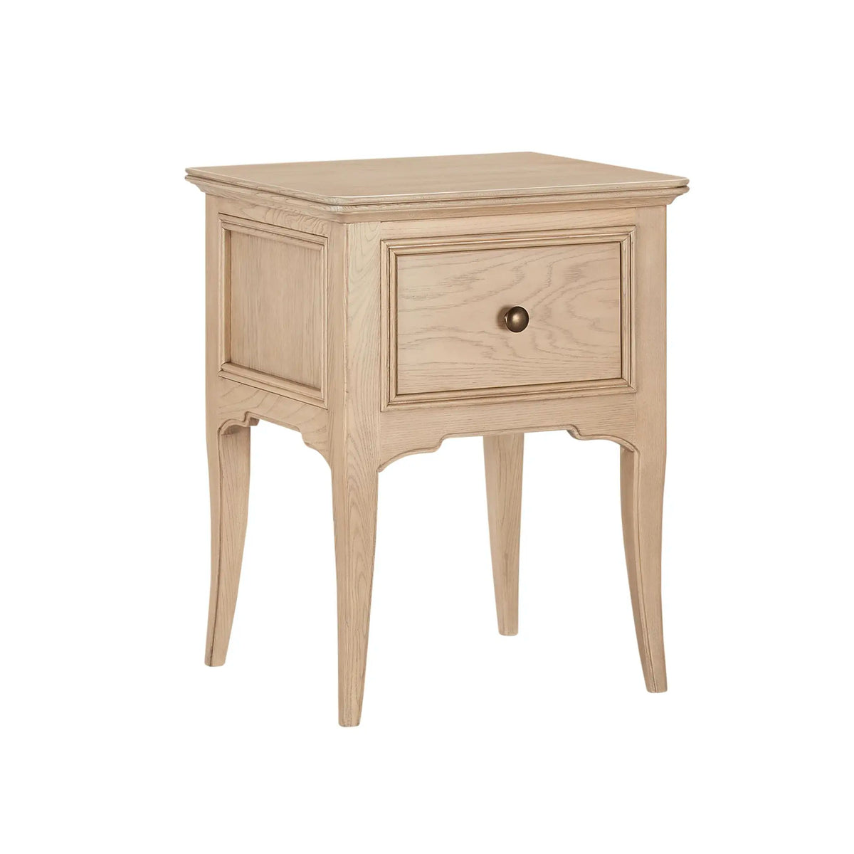 Toulon Oak 1-Drawer Bedside Table