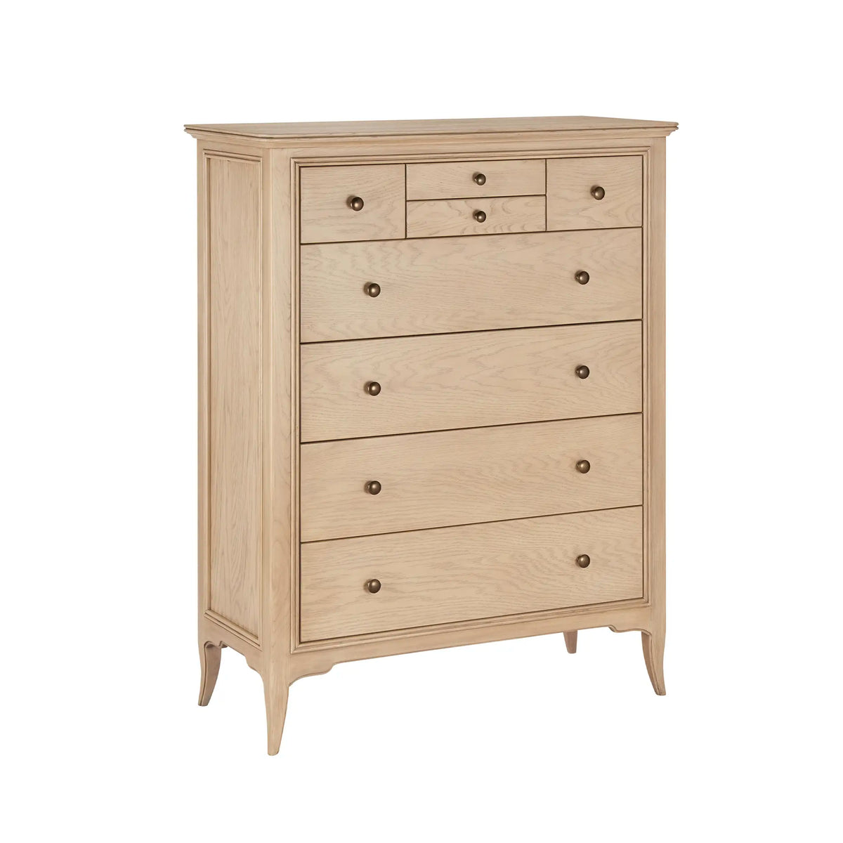 Toulon Oak 8-Drawer Chest
