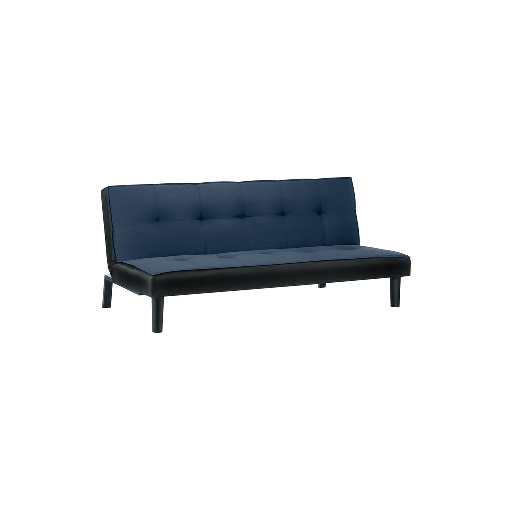 Aurora Midnight Blue Velvet Sofa Bed