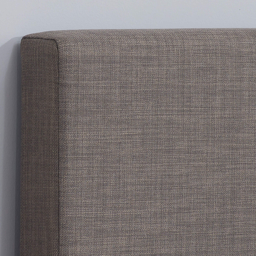 Berlin Grey Fabric Bed Frame Details