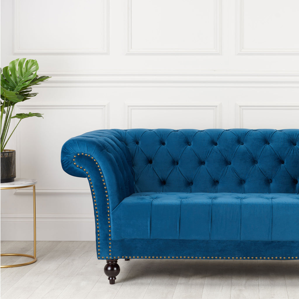 Chester Blue Sofa