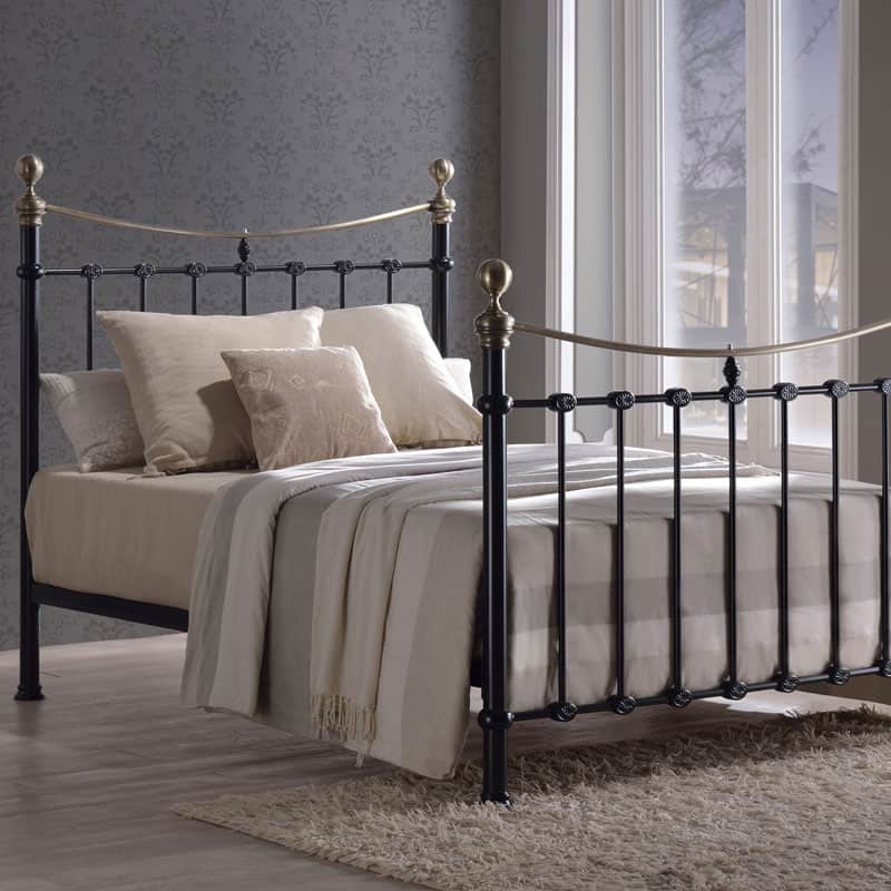 Moscow Black Metal Bed Frame