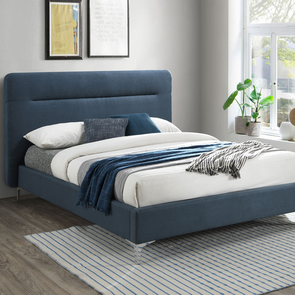 Finn Steel Blue Bed