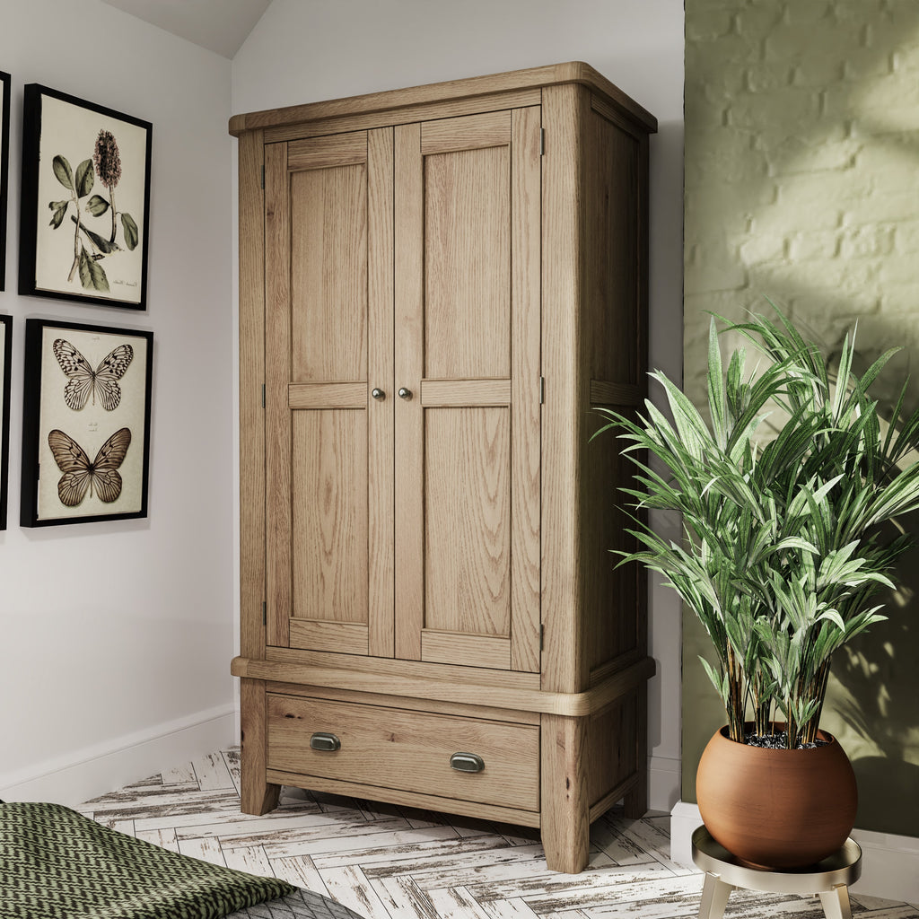 oak wardrobe