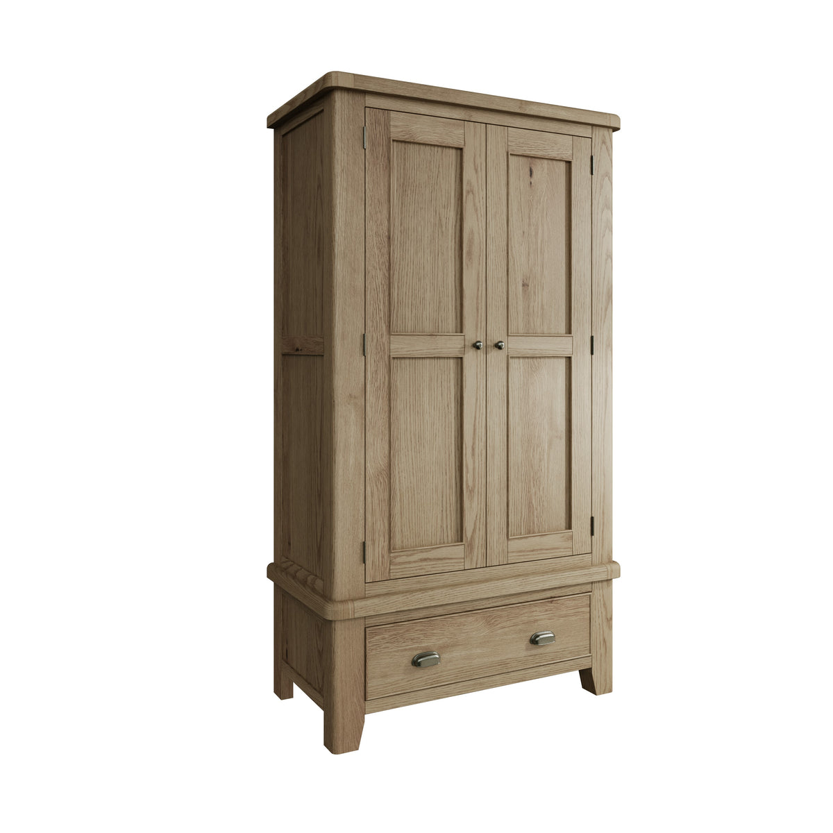 oak wardrobe side