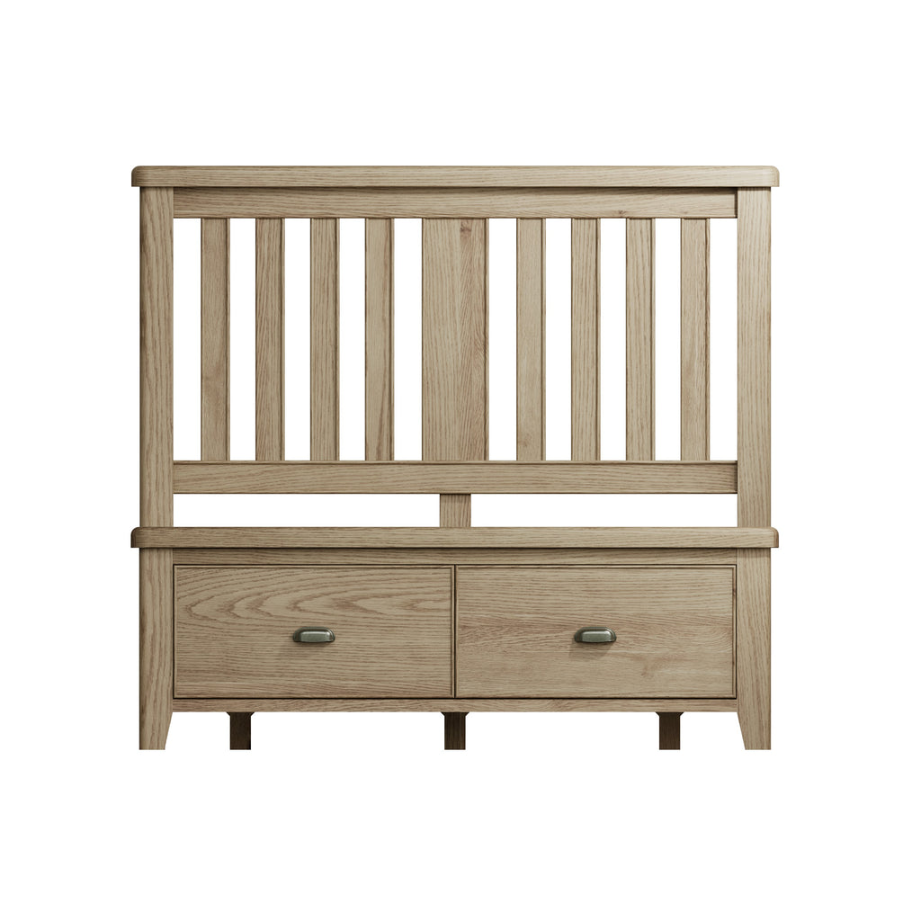 oak headboard