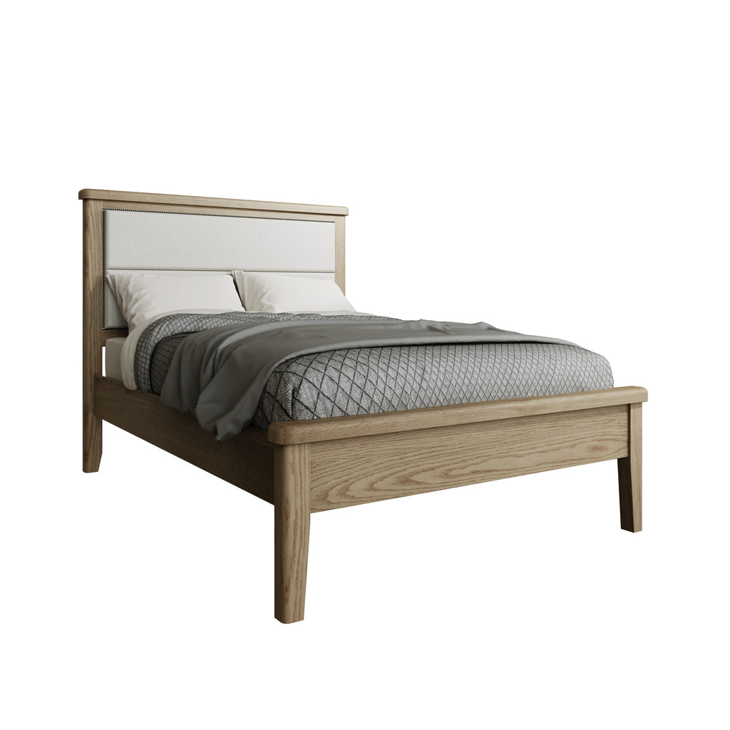 oak bed frame