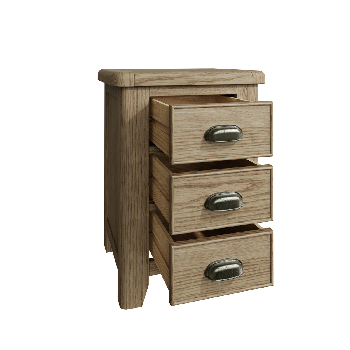 oak bedside table