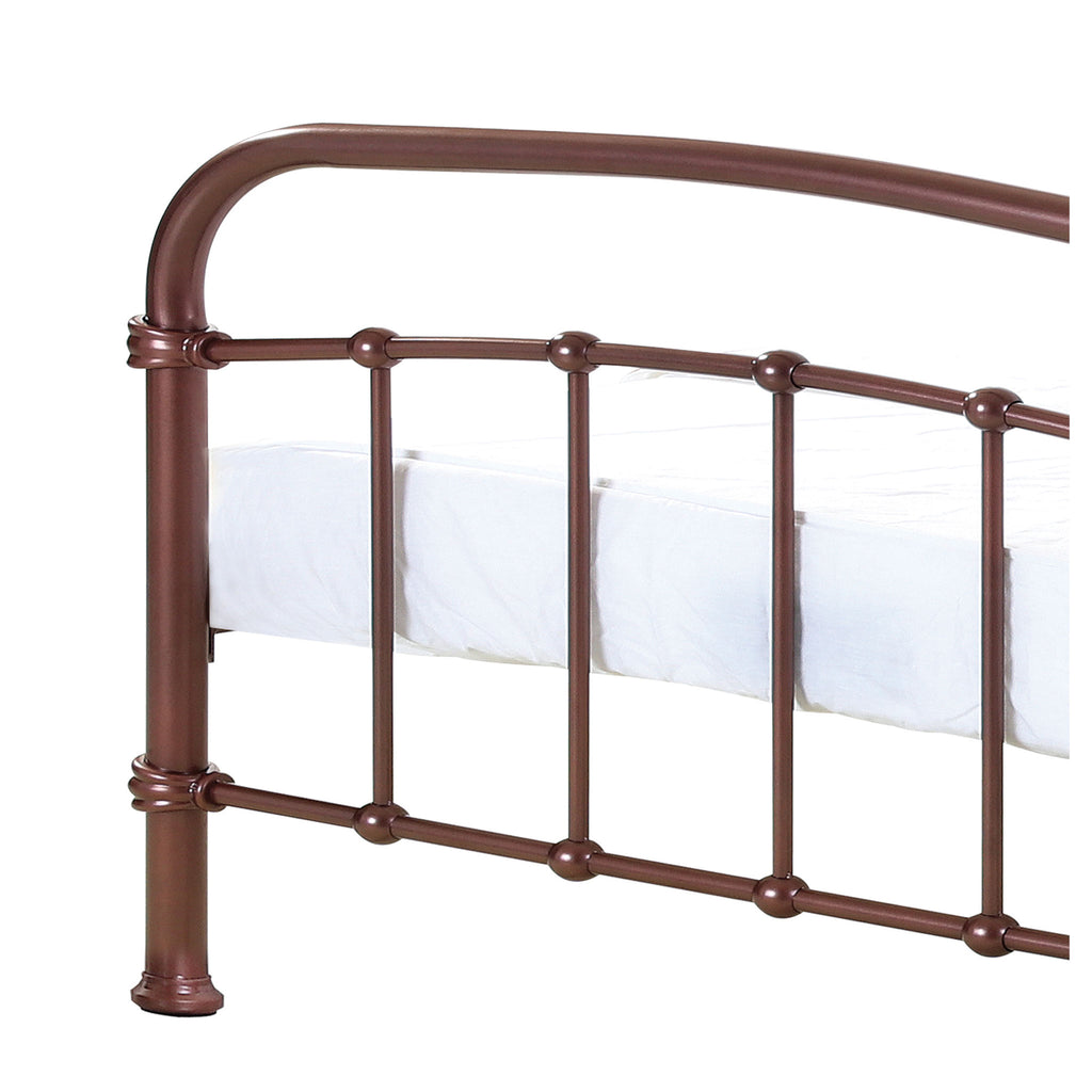 halston bed copper