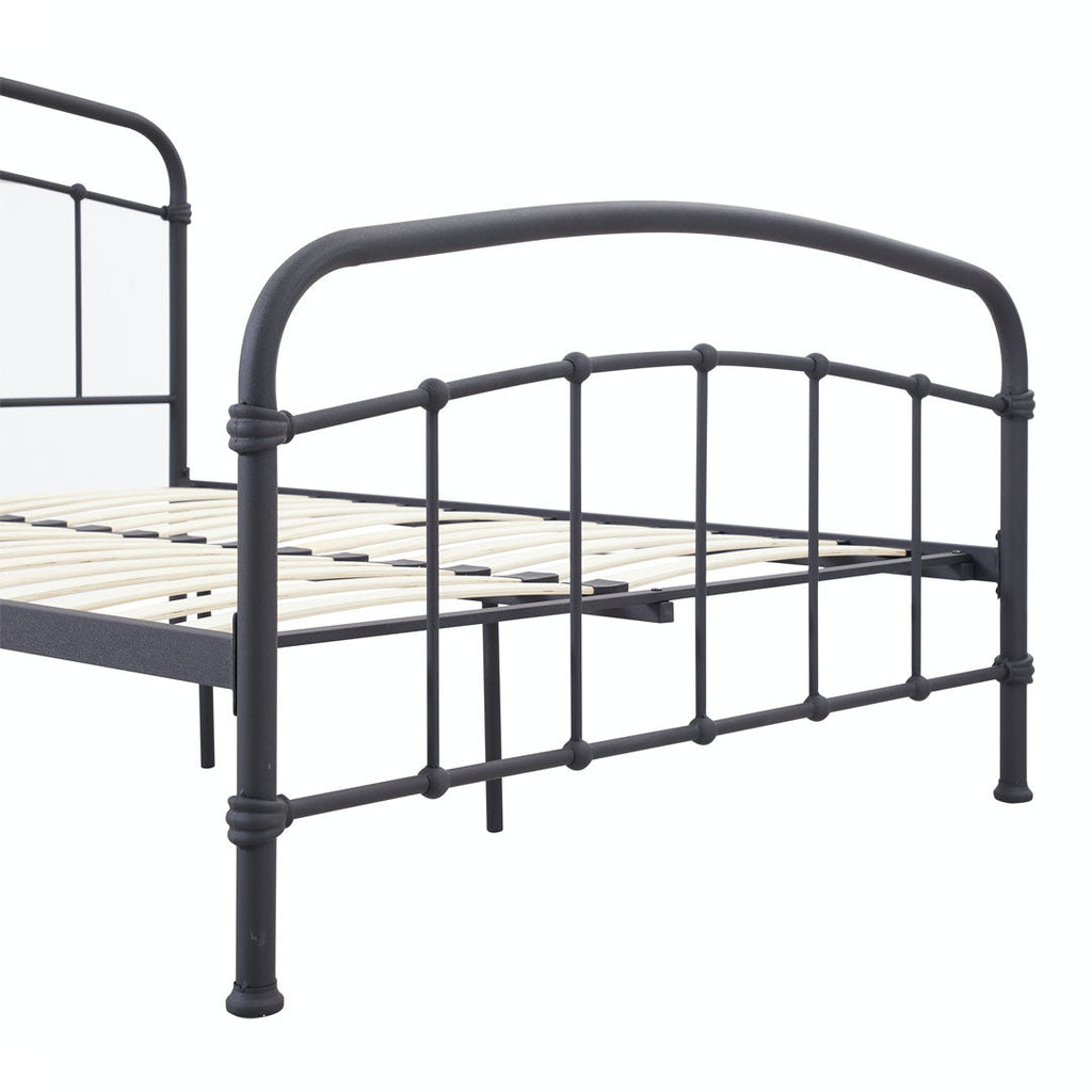 Halston Metal Bed Frame Black