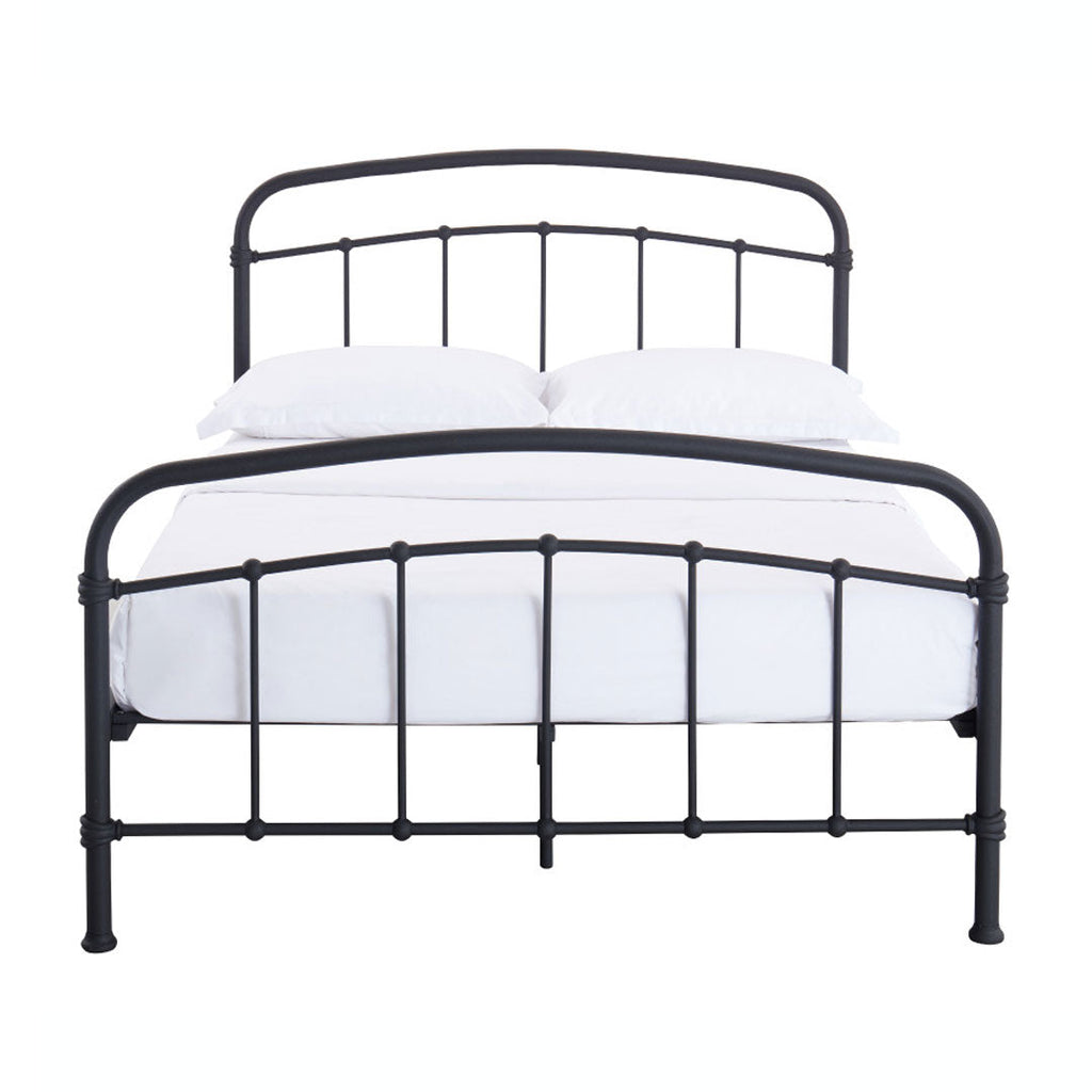 Halston Metal Bed Frame Black