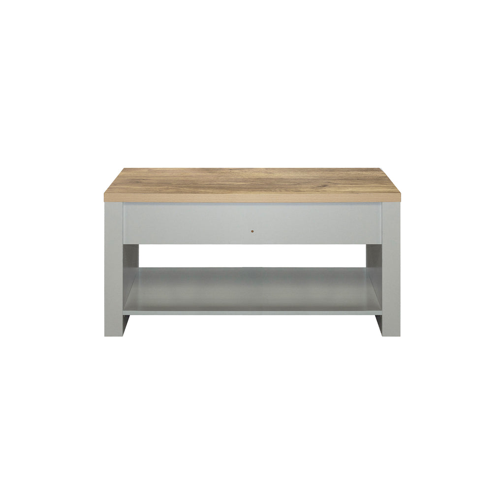 Highgate Gery & Oak 2 Drawer Coffee Table