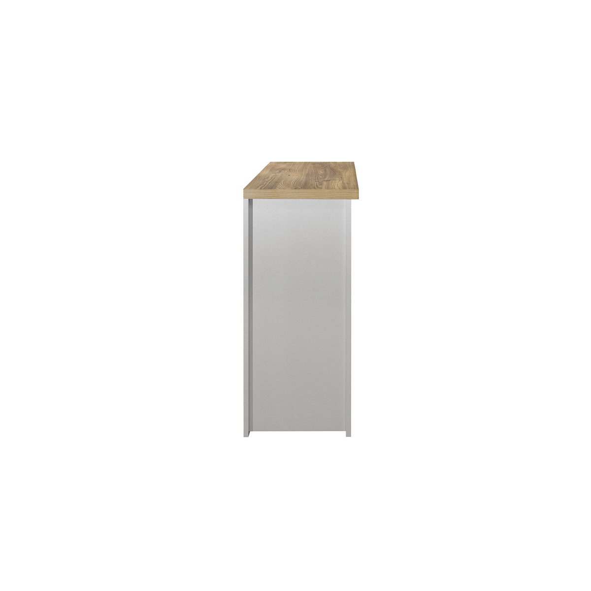 Highgate Grey & Oak 2 Door 2 Drawer Sideboard