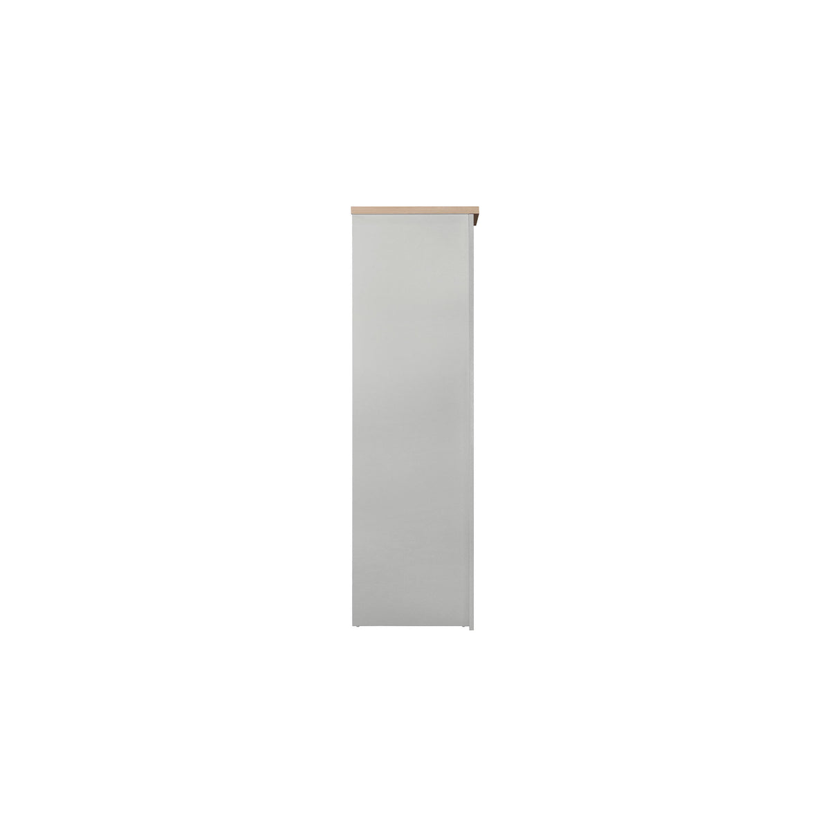 Highgate Grey & Oak 2 Door Wardrobe
