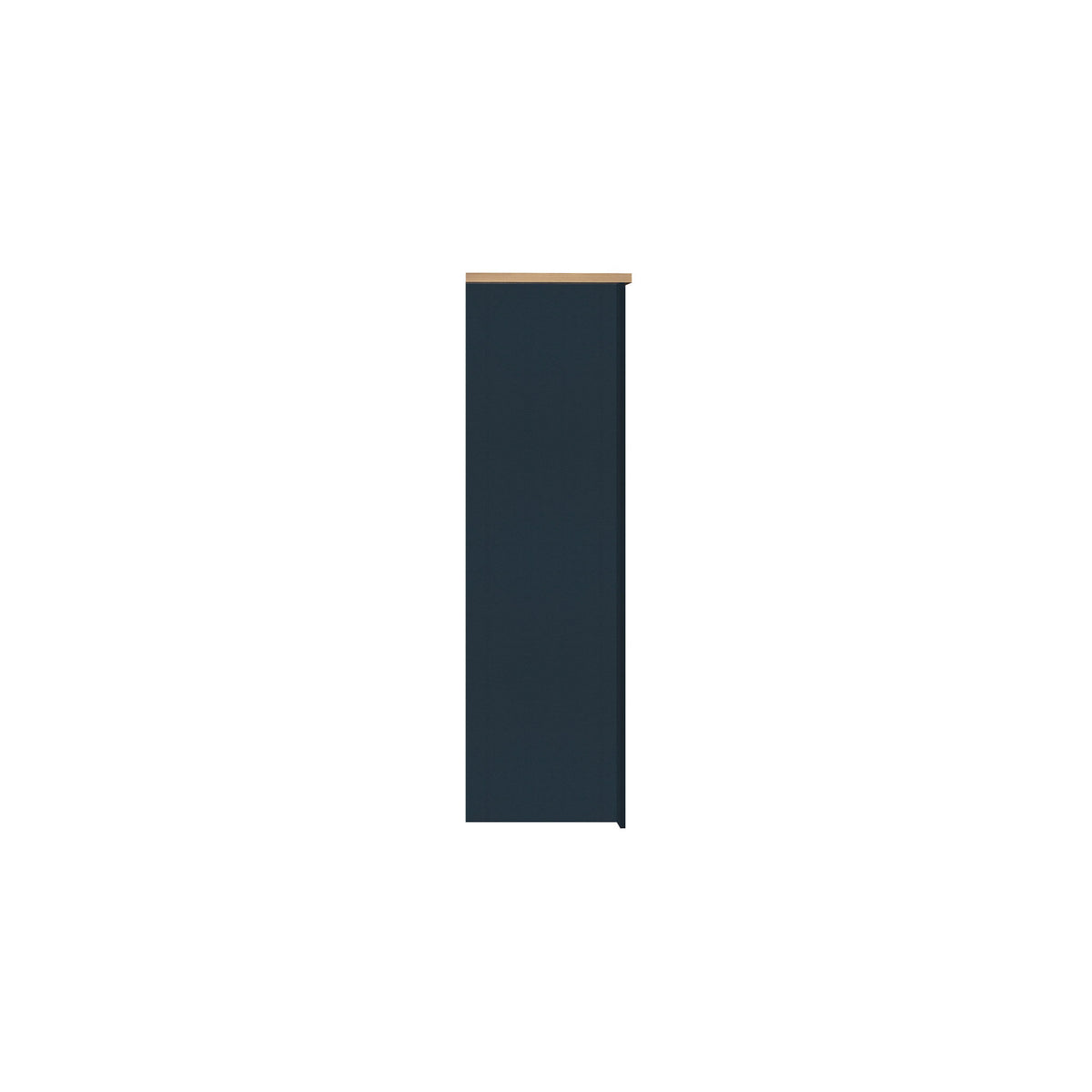 Highgate Navy Blue & Oak 2 Door Wardrobe