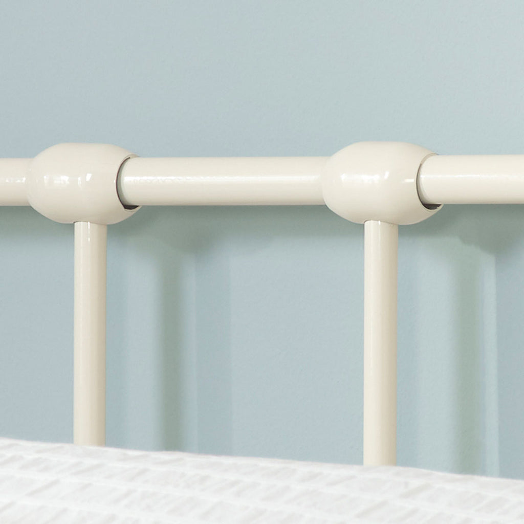 Jessica Cream Metal Bed Frame