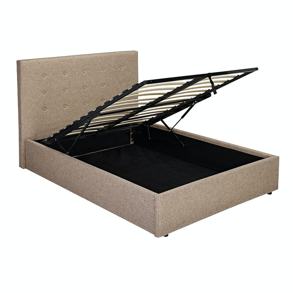 Lucca Upholstered Ottoman Bed Frame