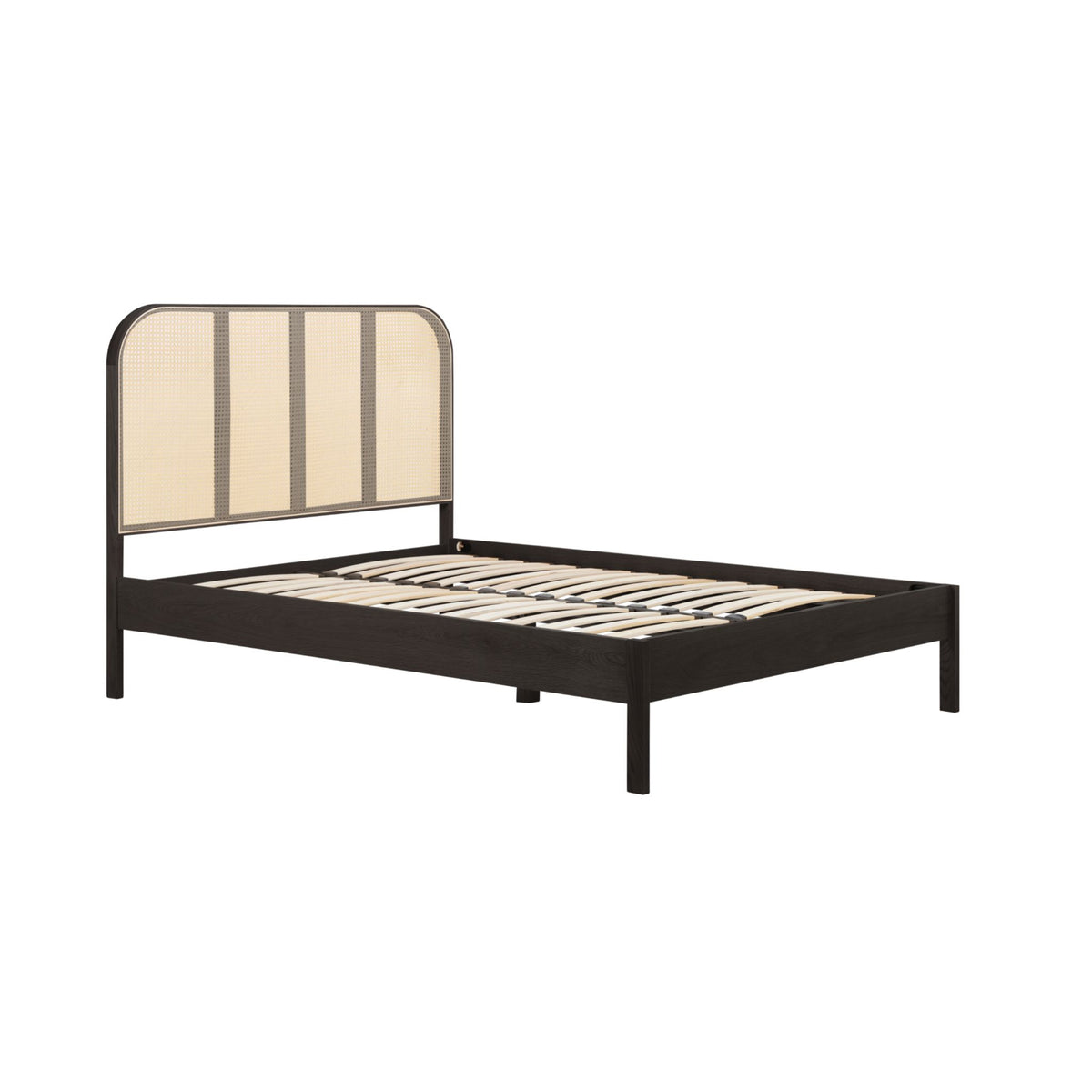 Margo Rattan Bed Black