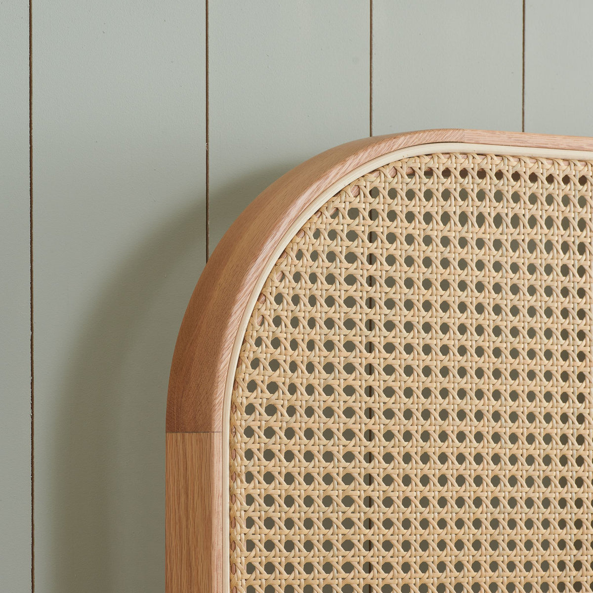 Margot Rattan Bed Oak
