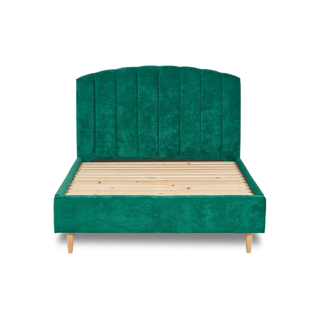 Perth Fabric Bed Frame - Marlow Dove