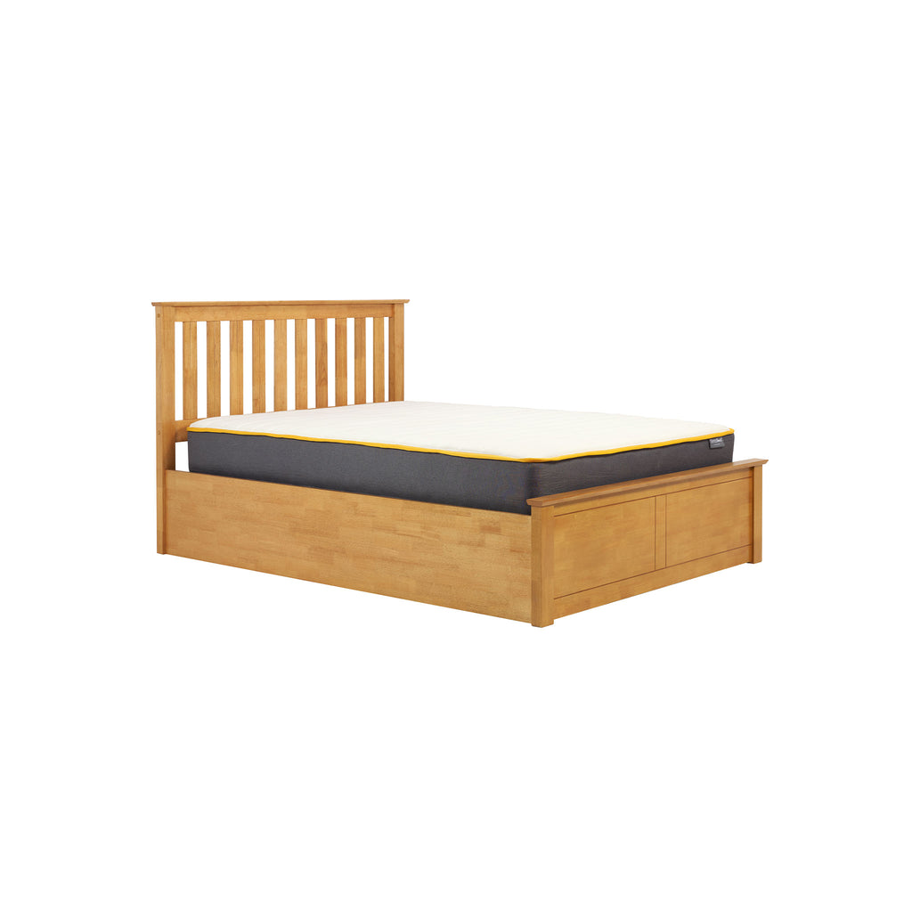 Phoenix Oak Ottoman Bed Frame