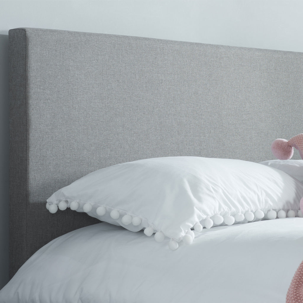 Plaza Grey TV Bed Headboard