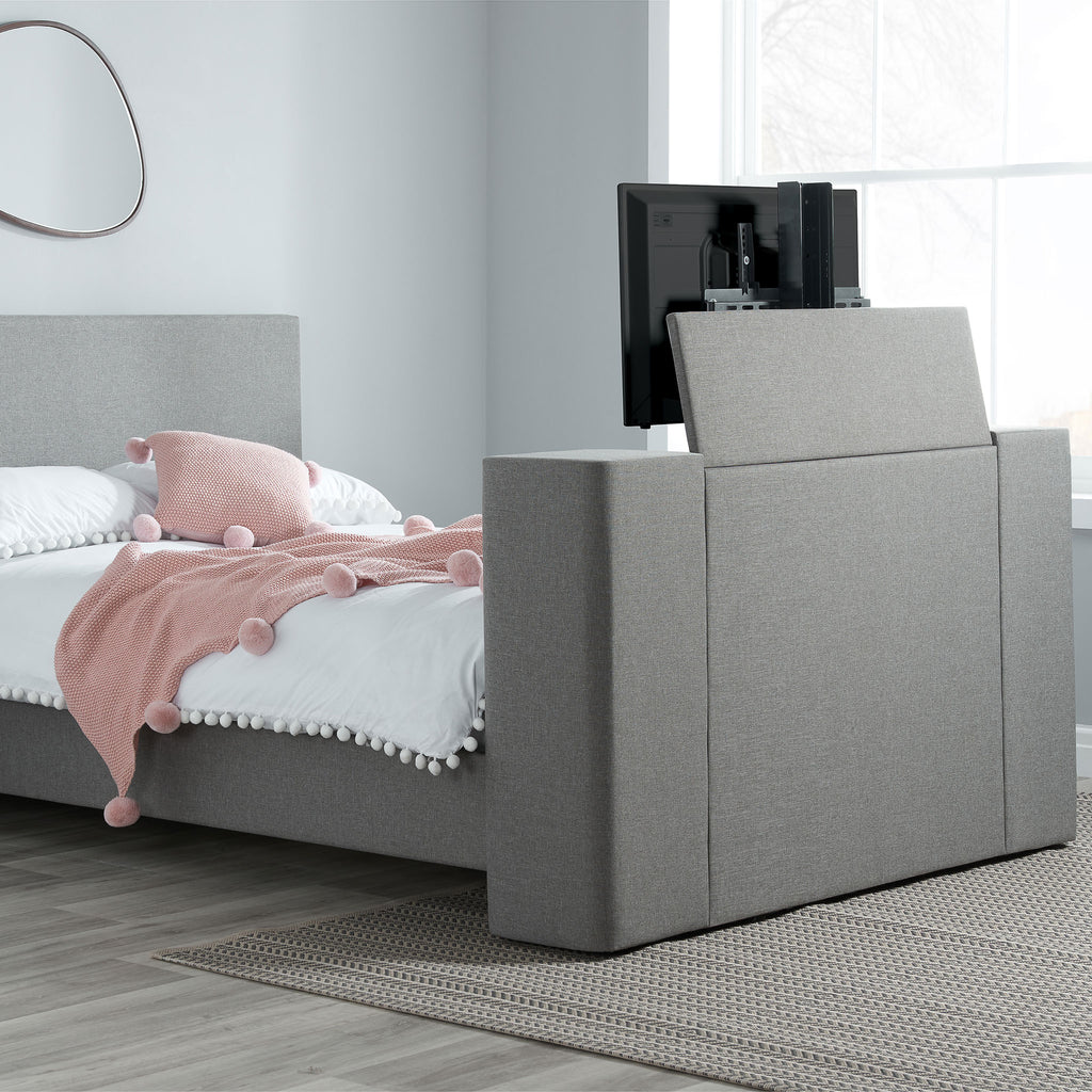 Plaza Grey TV Bed