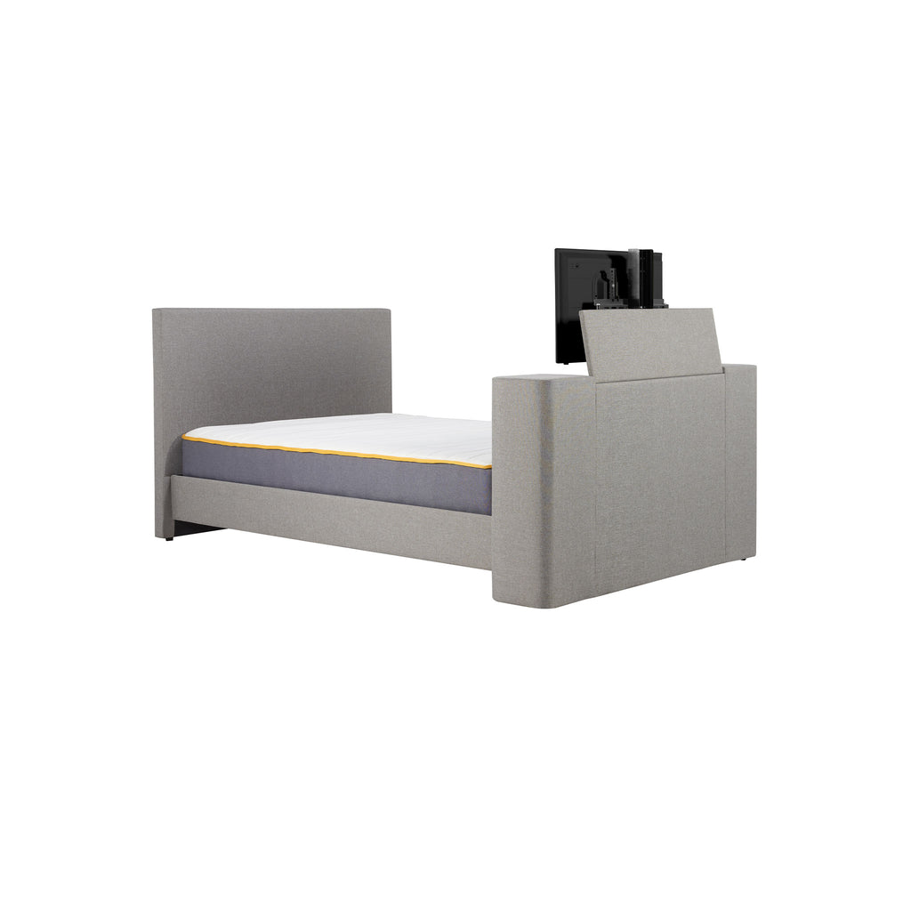 Plaza Grey TV Bed Side