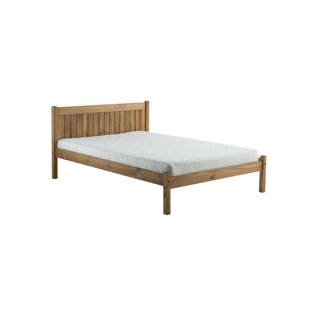 Rio Pine Bed Frame Side View